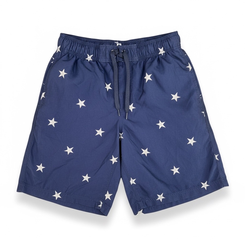 ⭐ Faded Glory Star Print Swim Trunks – Men’s‎ Medium (32–34) – Navy Blue